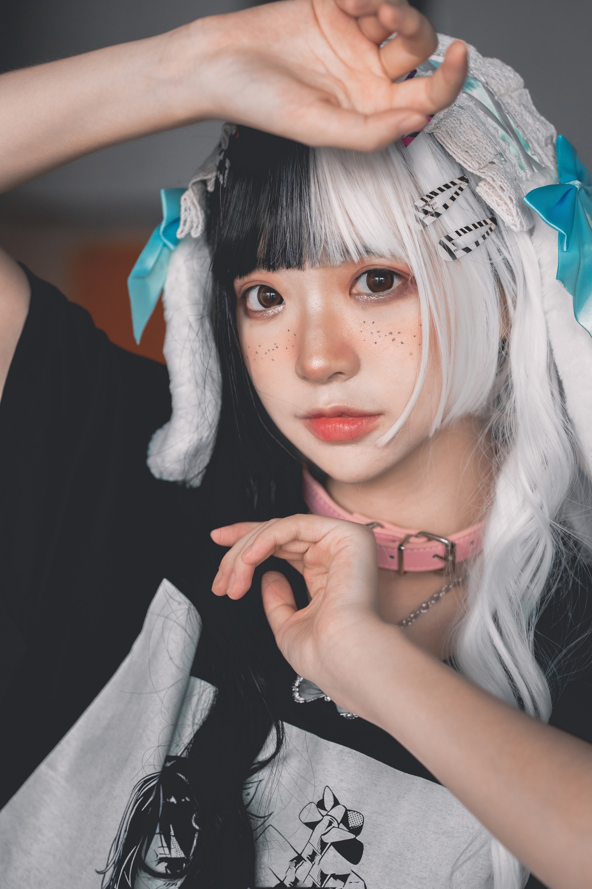 图片[1]-疯猫ss – NO.121 雀斑少女 [12P]-XikXak